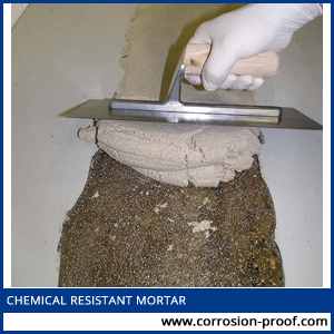 chemical resistant mortar