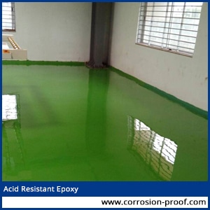 acid resistant epoxy grout